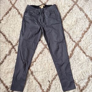 Democracy Men's Charcoal Gray Slim Chinos